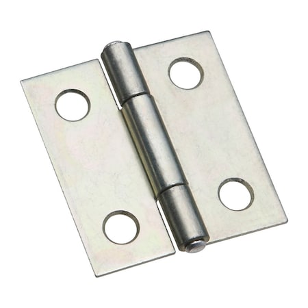 National Hardware National Hardware 1-1/2 in. L Zinc-Plated Door Hinge 2 pk N146-043